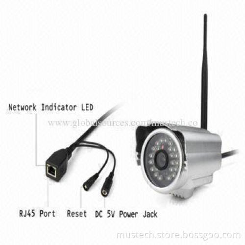 Factory price waterproof and weatherproof outdoor wireless security cameras